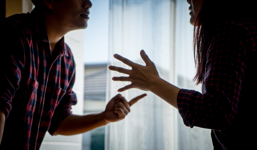 Two People Arguing